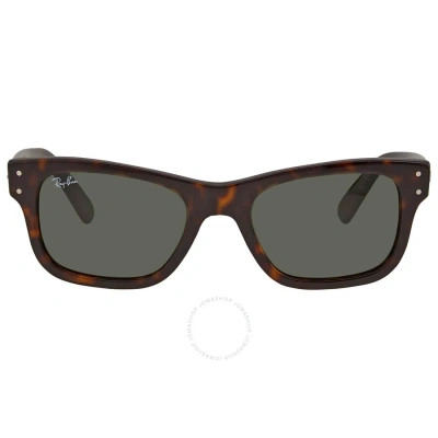 Ray Ban Burbank Green Classic G-15 Rectangular Unisex Sunglasses Rb2283 902/31 52