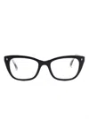 Ray Ban Butterfly-frame Glasses In Black