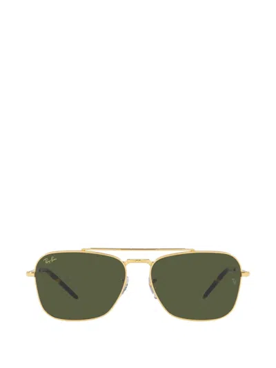 Ray Ban Ray-ban Caravan Reverse Sunglasses In Green