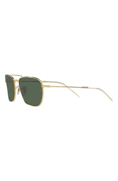 Ray Ban Ray-ban Caravan Reverse 58mm Square Sunglasses In Arista