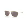 Ray Ban Caravan Reverse Sonnenbrillen Arista Gold Fassung Rosa Glas Polarisiert 61-15 In Arista Gold