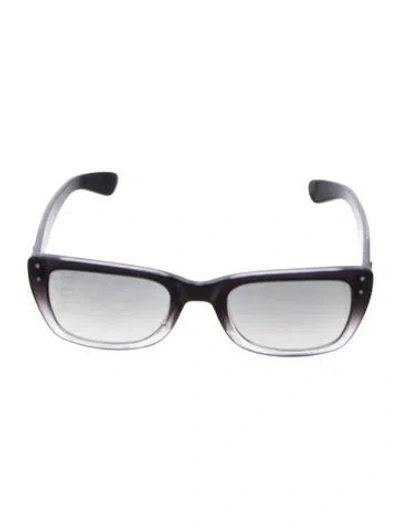 Pre-owned Ray Ban Caribbean Square Sunglasses In Purple