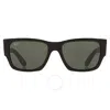 Ray Ban Carlos Green Rectangular Unisex Sunglasses Rb0947s 901/31 56