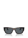 Ray Ban Carlos Rectangle-frame Sunglasses In Brown