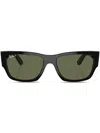 Ray Ban Ray-ban Carlos 56mm Polarized Rectangular Sunglasses In Multi