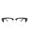 Ray Ban Cat-eye Frame Glasses In Black