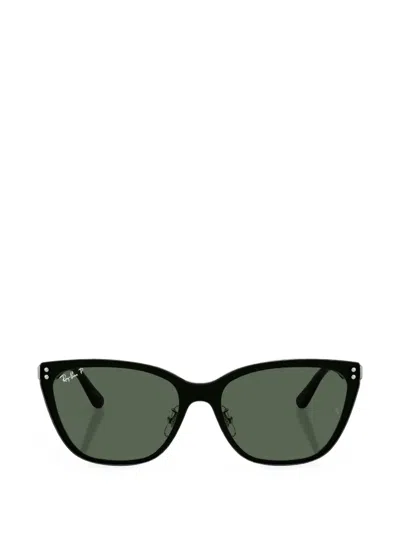 Ray Ban Cat-eye Framed Sunglasses In Black