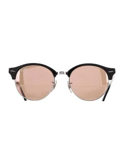 Pre-owned Ray Ban Cat-eye Tinted Sunglasses In Black