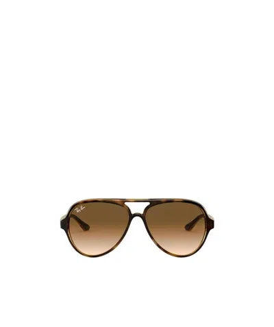 Ray Ban Ray-ban Cats 5000 Classic Sunglasses In Brown