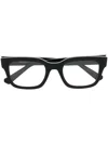 Ray Ban Chad Square-frame Glasses In Black