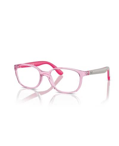 Ray Ban Kids' Child Eyeglasses, Rb1632 In Pink