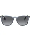 Ray Ban Chris Square-frame Sunglasses In Blau