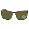 Ray Ban Chromance Green Mirror Chromance Square Unisex Sunglasses Rb4264 876/6o 58 In Green