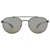 Ray Ban Chromance Polarized Grey Pilot Unisex Sunglasses Rb3736ch 002/5j 56