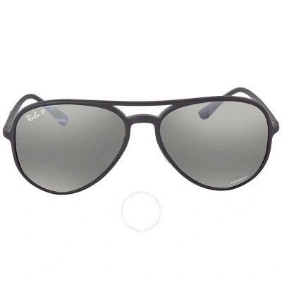Ray Ban Chromance Silver Mirror Aviator Unisex Sunglasses Rb4320ch 601s5j 58 In Gray