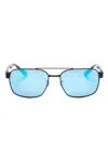 Ray Ban Chromance Sunglasses In Black