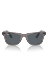 Ray Ban Classic 50mm Wayfarer Sunglasses In Blue Grey