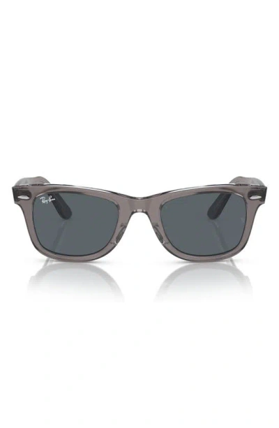 Ray Ban Classic 50mm Wayfarer Sunglasses In Blue Grey
