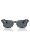 Ray Ban Classic 50mm Wayfarer Sunglasses In Dark Grey