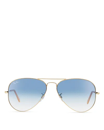 RAY BAN RAY-BAN CLASSIC AVIATOR SUNGLASSES, 55MM,RB302555-Y