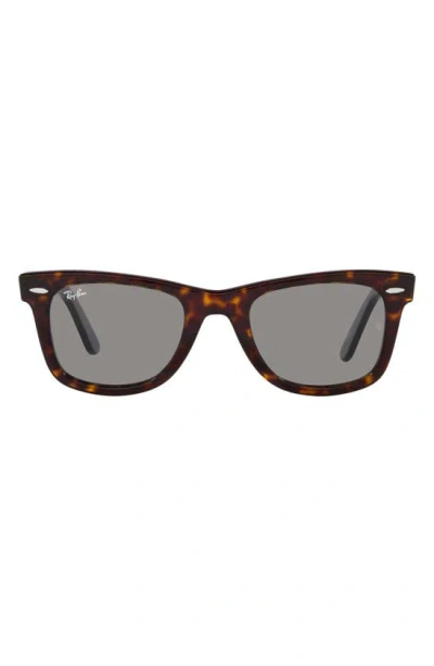 Ray Ban Classic Wayfarer 50mm Sunglasses In Grey