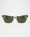 Ray Ban Original Wayfarer Square-frame Sunglasses In Green