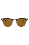 RAY BAN RAY-BAN CLUBMASTER 51MM SQUARE SUNGLASSES