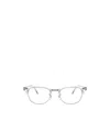 Ray Ban Ray-ban Clubmaster Browline Frame Glasses In White