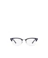 Ray Ban Ray-ban Clubmaster Browline Frame Glasses In White