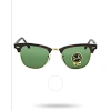 Ray Ban Clubmaster Classic Green Unisex Sunglasses Rb3016 W0366 49 In Green / Tortoise
