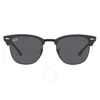 Ray Ban Clubmaster Dark Grey Square Unisex Sunglasses Rb3016 1367b1 49
