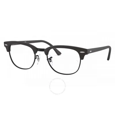 Ray Ban Clubmaster Demo Square Unisex Eyeglasses Rx5154 2077 53 In Black