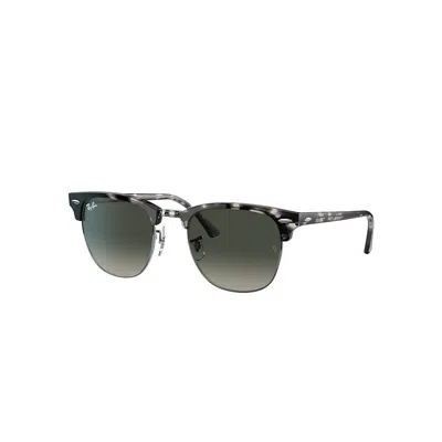 Ray Ban Clubmaster Fleck Sunglasses Havana Frame Grey Lenses 51-21
