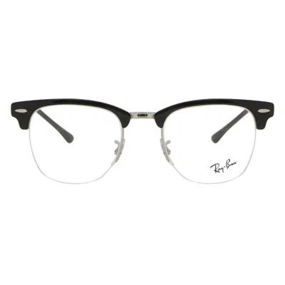 Ray Ban Clubmaster Metal Demo Sport Unisex Eyeglasses Rx3716vm 2861 50 In Black