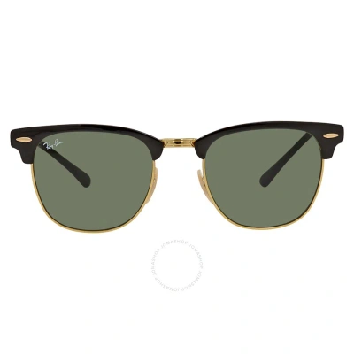 RAY BAN RAY BAN CLUBMASTER METAL GREEN SQUARE UNISEX SUNGLASSES RB3716 187 51