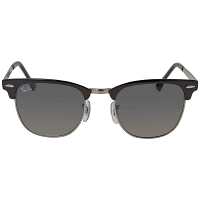 Ray Ban Clubmaster Metal Grey Gradient Square Men's Sunglasses Rb3716 900471 51