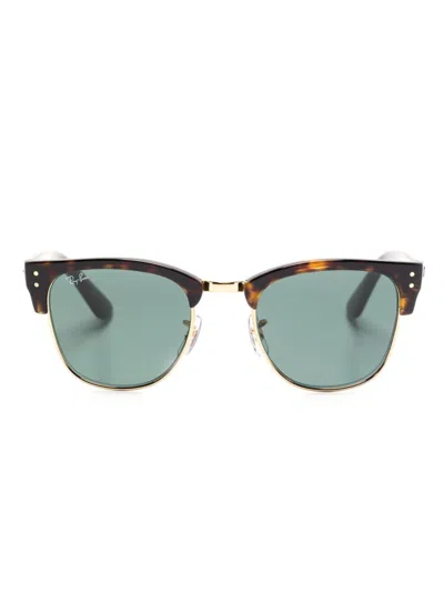 Ray Ban Clubmaster Reverse Sunglasses In Black