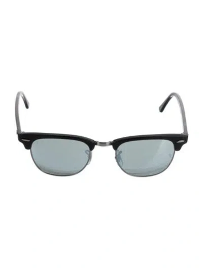 Pre-owned Ray Ban Clubmaster Round Sunglasses In Multi