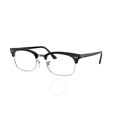 Ray Ban Clubmaster Square Demo Unisex Eyeglasses Rx3916v 2000 52 In Black