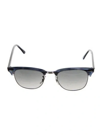 Pre-owned Ray Ban Clubmaster Square Sunglasses In Multi