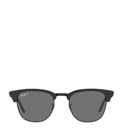 Ray Ban Clubmaster Sunglasses In Black
