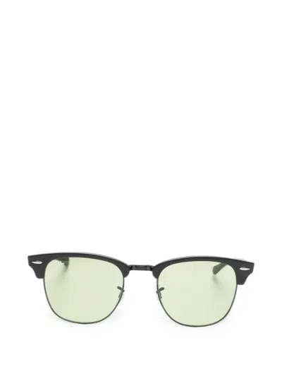 Ray Ban Clubmaster Sunglasses In Green