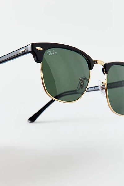 Ray Ban Clubmaster Sunglasses In Black, Men's At Urban Outfitters
