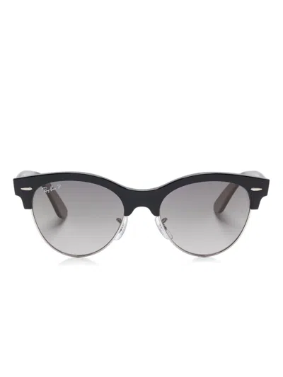 Ray Ban Clubmaster Way Sunglasses In Black