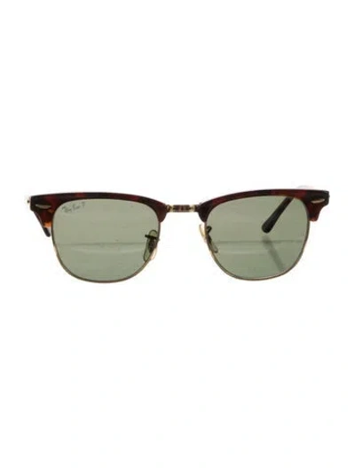 Pre-owned Ray Ban Clubmaster Wayfarer Sunglasses