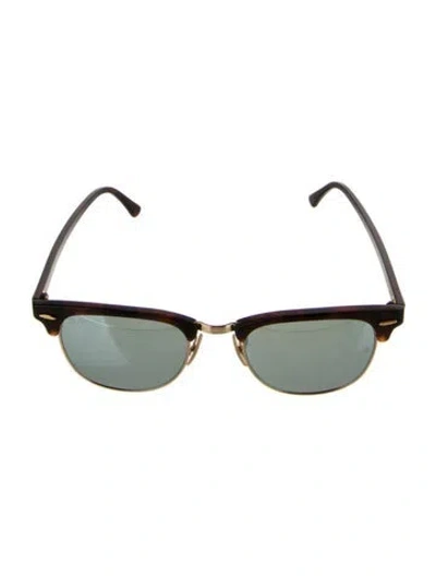 Pre-owned Ray Ban Clubmaster Wayfarer Sunglasses In Multi