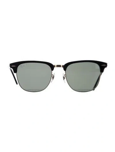 Pre-owned Ray Ban Clubmaster Wayfarer Sunglasses In Multi