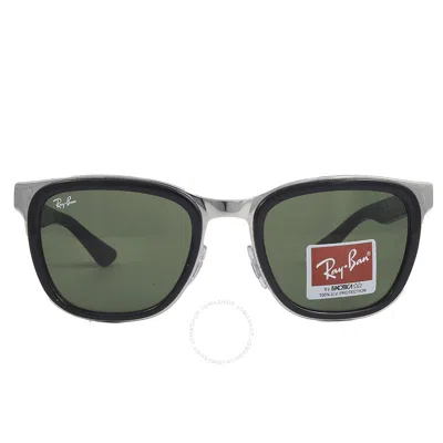 Ray Ban Clyde Dark Green Square Unisex Sunglasses Rb3719 003/71 53