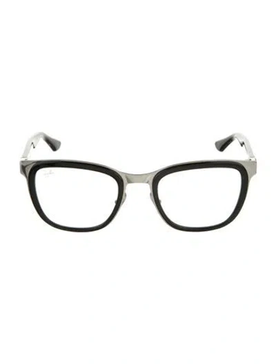 Pre-owned Ray Ban Clyde Transitions Square Eyeglasses In Multi