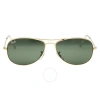 RAY BAN RAY BAN COCKPIT GREEN CLASSIC G-15 AVIATOR UNISEX SUNGLASSES RB3362 001 56